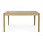 Bok Square Solid Oak Dining Table-1819223919-1819223918