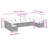 vidaXL Sofa Set with Cushion 10 pcs Grey Poly Rattan-299748301