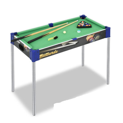 32" Removable Portable Mini Pool Table, Compact And Space Saving, With 2 Cues, 16 Balls, Triangle