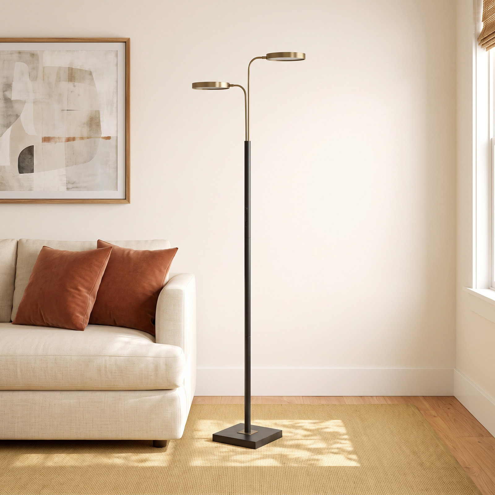 Abele 71'' Dimmable LED Floor Lamp