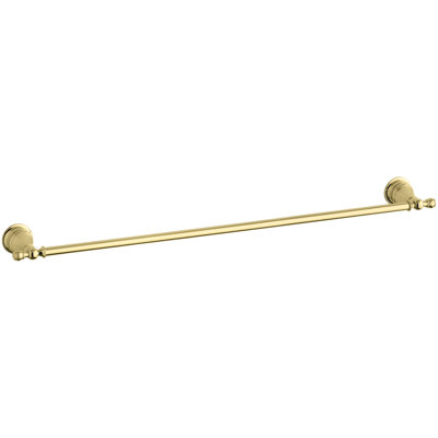 Purist 30" Wall Mounted Towel Bar