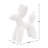 Parker 8" White Ceramic Balloon Dog Sculpture