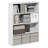 Book Shelf, 4-Tier Bookshelf, Bookcase with Open Storage Shelf, 9.3 x 31.3 x 41.8, for Home Office, Living Room, Amber Pine-121881946-128760372