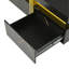 Table basse moderne carrée avec rangement à 4 tiroirs-339547020