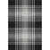 Premium Machine Washable Prisco Black Rug