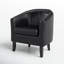 Fauteuil demi-tonneau de 26,77 po Munson-324262357