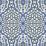 Nomad Ottoman Jewel 10' L x 24" W Peel and Stick Wallpaper Roll