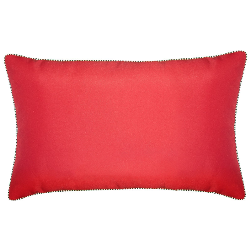 Coussin lombaire floral intérieur/extérieur fêtes 