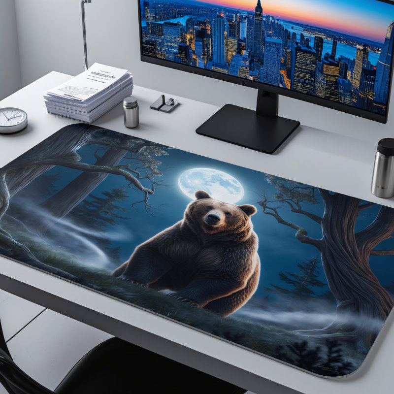 Polyester Desk Pad, 23.6x13.8