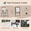 Ensemble de mobilier de patio extérieur