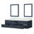 72" Wall-Mounted Double Bathroom Vanity Set with Mirror-82339543-82339542