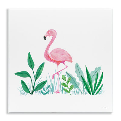 «Summer Flamingo & Fronds» par Susan Ball