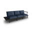 245cm Wide Wood Patio Sofa with Cushions-116838664