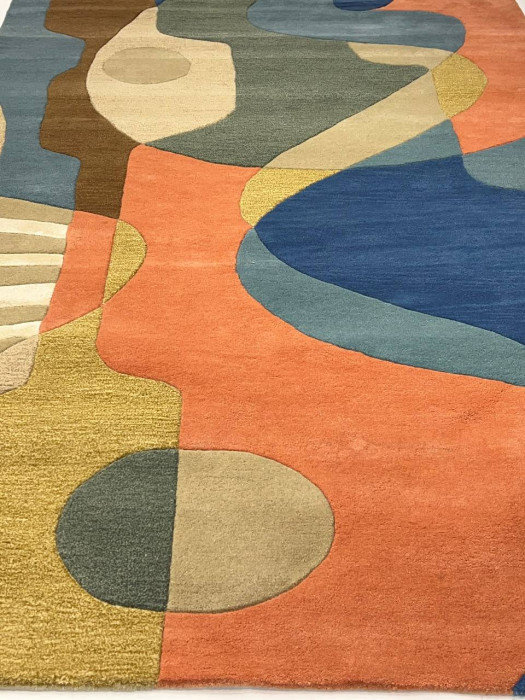 Khaleeq One-of-a-Kind 8' X 5' Hand Tufted Area Rug
