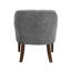 Fauteuil rembourré en tissu 1pc-855882703
