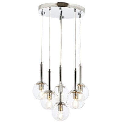 Lustre en grappe à 5 lumières