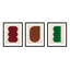 Keyhole 1-3. Set Of 3 by Lee Lessem-72046222-72046215