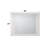 Naima II White High Gloss Finish Mirror