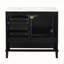 Armoire de rangement de salle de bain avec lavabo et structure en bois-880302452-880302455