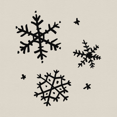 " Snowflake Sketch II " by Jacob Green