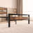Platform Bed Frame with Rustic Vintage Wood Headboard, Strong Metal Slats Support, No Box Spring Needed-363797094
