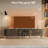 94.5" Fluted Mid-century Modern Tv Stand With Sliding Doors & Led Lighting, Fits Tvs Up To 98"-703147680-703147687