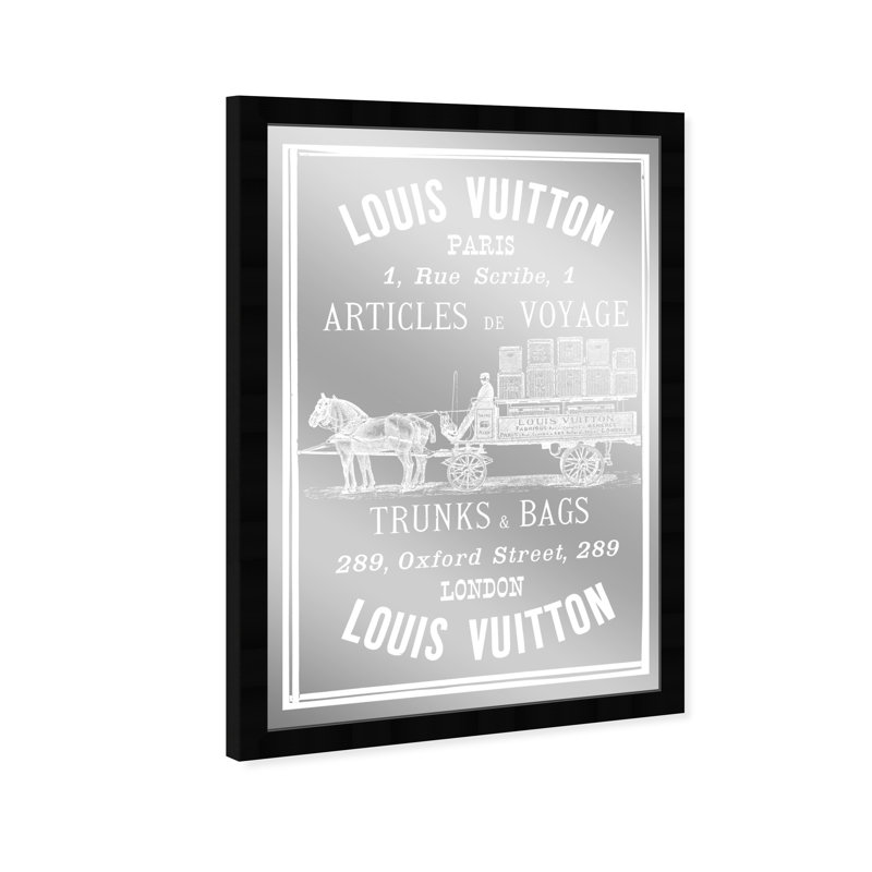 Articles De Voyage Mirror Print by Oliver Gal