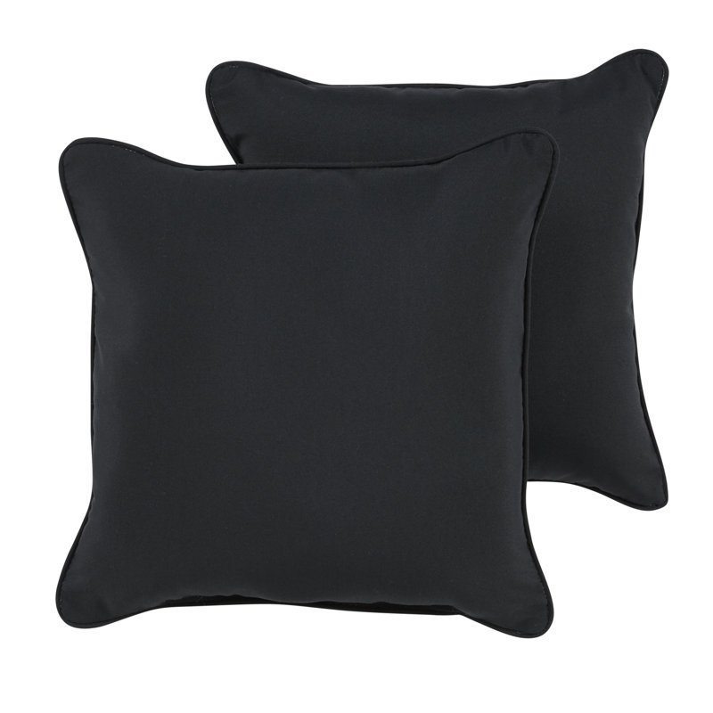 Collins Outdoor Reversible Throw Pillow, Square 22"
