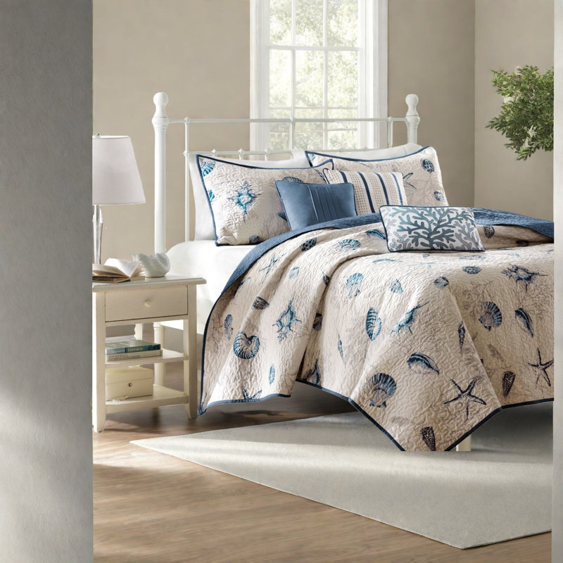 Ensembles de literie haut de gamme de qualité supérieure, microfibre de polyester, style bleu moderne pour la maison