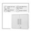 Armoire de garage flottante moderne 28 "Eiffel avec tablettes amovibles Eiffel-2099407128