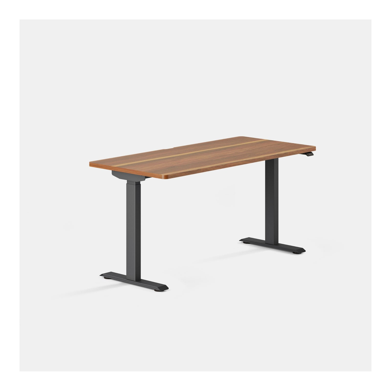 Duo Standing Desk, Sage, 47.3" H x 58" W x 27" D, White