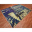 Tapis oriental bleu en laine et en laine 8 pi 8 po x 12 pi 1 po The Empire State Building DCFB683DFE5D4C47B4FEE00215C78B5A