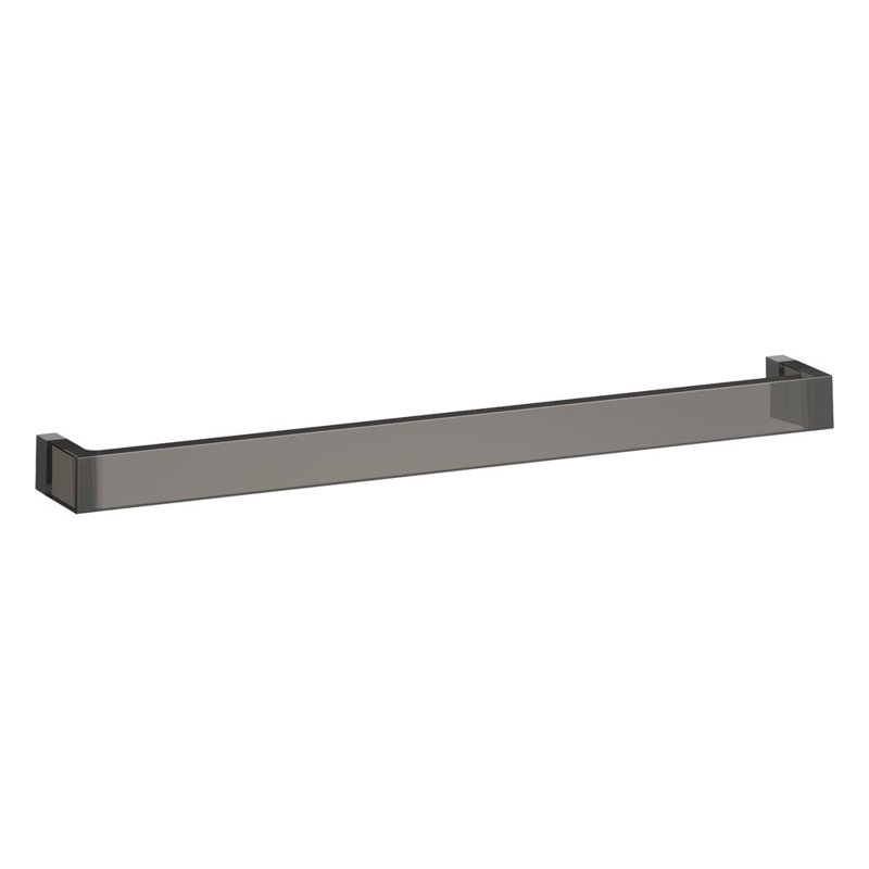 Kartell Wall Mounted Towel Bar, Smoky Gray