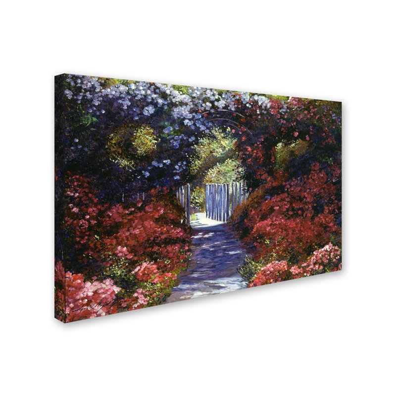 «Garden for Dreamers», reproduction sur toile tendue, H 12 po x l 19 po x P 2 po