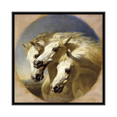 Pharaoh's Horses, 1848 par John Frederick Herring Sr - reproduction d'art sur toile tendue