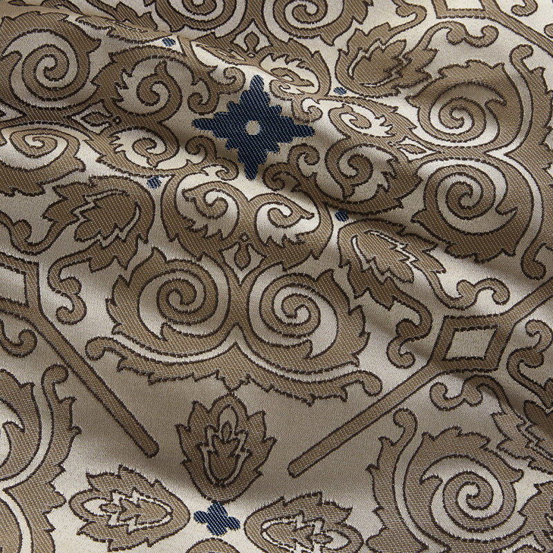 Ensemble d'édredon en jacquard avec coussins 7 pièces pour très grand lit, Très grand édredon + 6 pièces supplémentaires