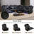 3 - Piece Upholstered Power Reclining Sectional with Wireless Charger, Reading Light, and LED Light-2073180474