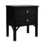 Jackie 2 - Drawer Solid Wood Nightstand-1749404786