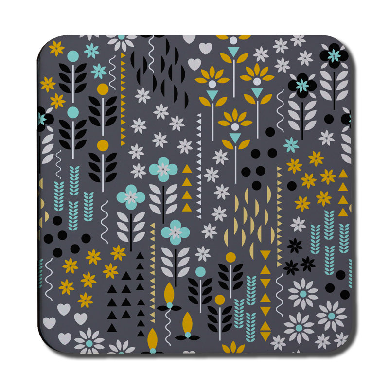 Square 6 Piece Coaster Set
