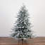 Sapin de Noël artificiel en flocons pré-éclairé avec technologie Instant Connect-138922660