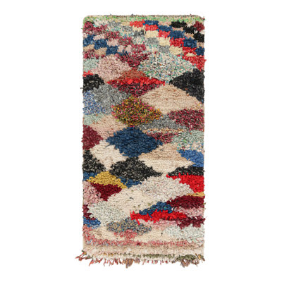 One-of-a-Kind 3'1”x5'10” Hand Knotted Area Rug