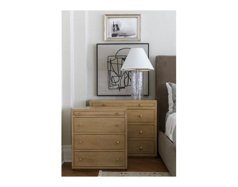 Brooklyn 4 - Drawer Solid Wood Nightstand