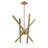 Lydia 8 - Light Dimmable Modern Linear Chandelier-1524545761