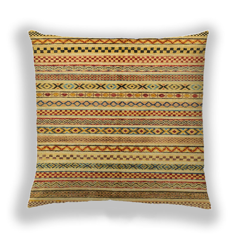 Coussin Abstract 2303, Microsuède