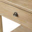Table de chevet classique classique - Design, finition de support en bois traditionnel, rangement spacieux