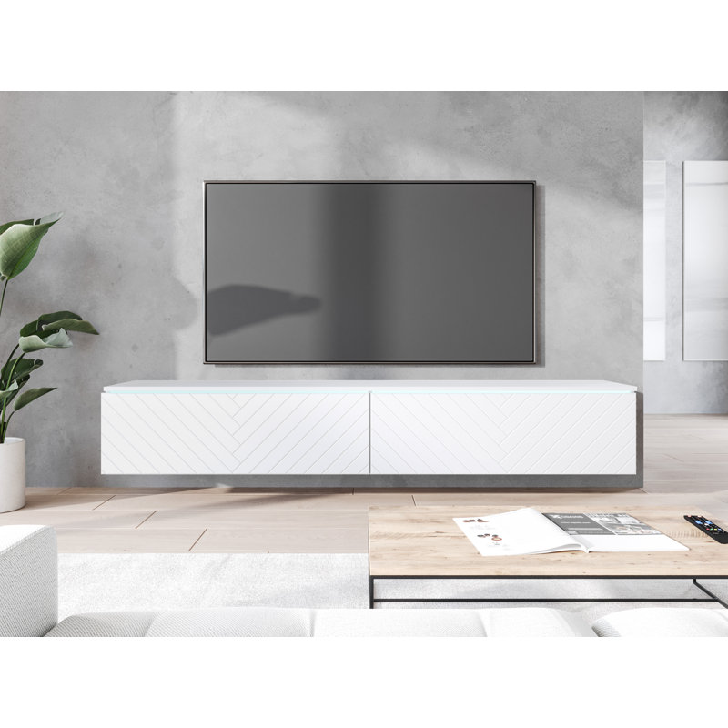 Breyanna TV Stand for TVs up to 78", White