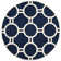 Carolene Hand Tufted Wool Geometric Rug