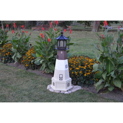 Lea Weather Resistant UV Resistant Plastic Wood Garden Statue