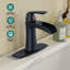 Topcraft Single-Handle Single-Hole Bathroom Sink Faucet With Pop-Up Drain And Deck Plate-123810624