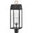 Campbell 24.5" Three Light Outdoor Post Mount Lantern with Clear Glass